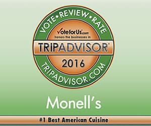 TripAdvisor #1 Best American Cuisine